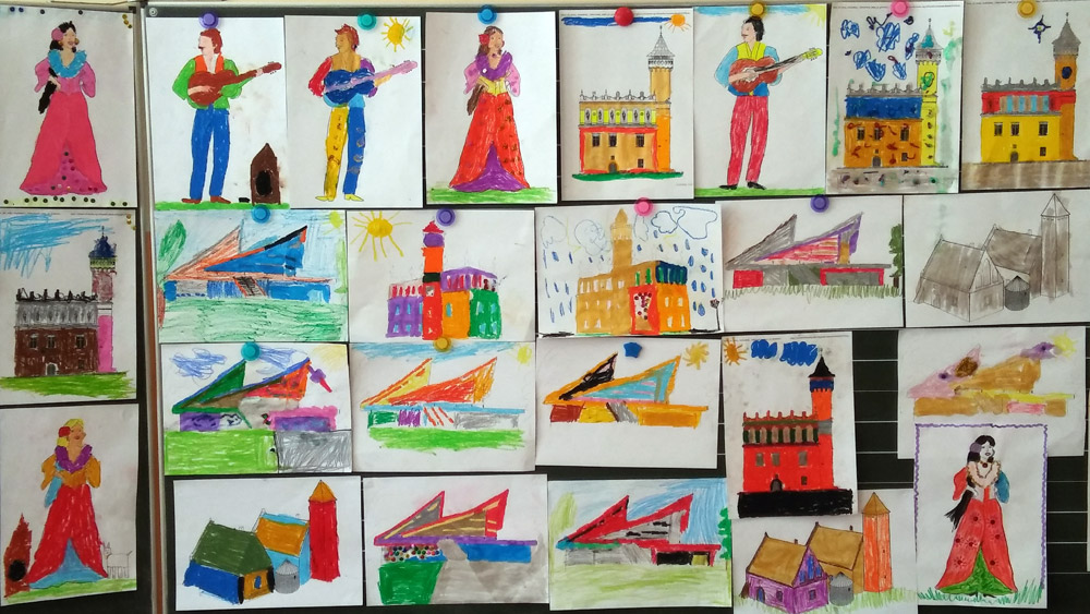 Przedszkolaki w szkole