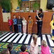 Spotkanie z policjantem- czyli rzecz o bezpieczeństwie