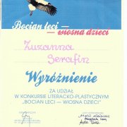 Zuzia Wyróżniona!!!