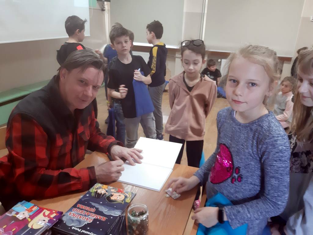 Spotkanie autorskie z Krzysztofem Petkiem