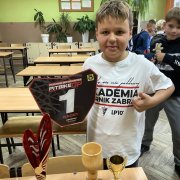 Wyjątkowy gość na lekcji wychowawczej w 4c