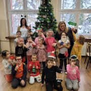 Świąteczne spotkanie z przedszkolakami