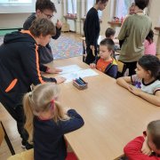 Świąteczne spotkanie z przedszkolakami