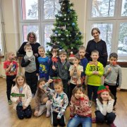 Świąteczne spotkanie z przedszkolakami