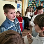 Wigilia klasowa w 2a