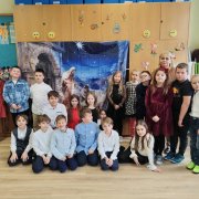 Wigilia klasowa w 2a