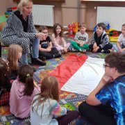 Z przedszkolakami o patriotyzmie 