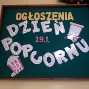 Szkoła pachnąca popcornem!!!