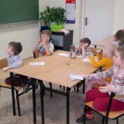 Wizyta przedszkolaków w naszej szkole – „Jesień w przyrodzie”