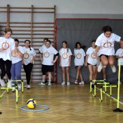 Lekcja siatkówki z gwiazdami